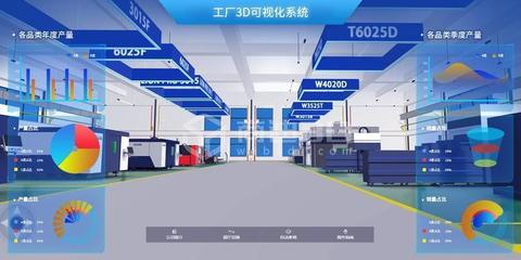 智慧工廠3D可視化設(shè)備管理系統(tǒng)